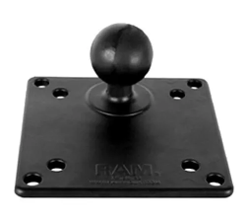 C-RAM kula med fyrkantig bas och VESA hålbild för montering av panel pc