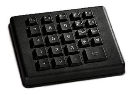 Numeriskt tangentbord med funktionsknappar, IP 65 klassat